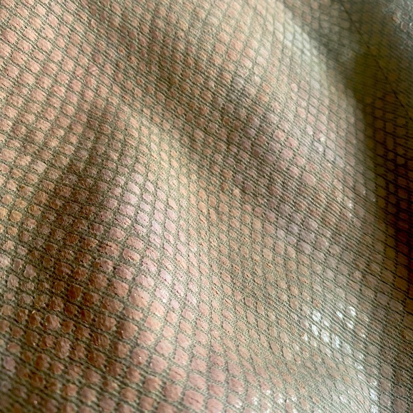 Pink Snake Skin Skinny Pants, Seven For Mankind, Size 32 - Picture 2 of 6